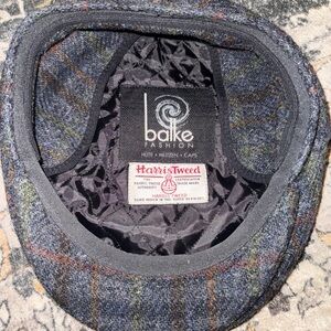 Balke Fashion Blue Tweed Hat